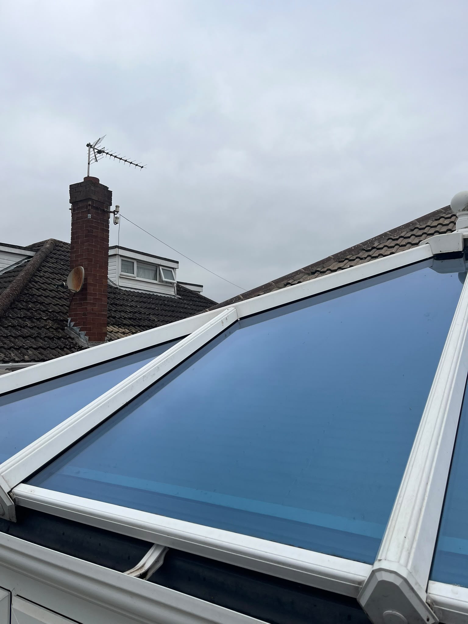 Conservatory roof — after